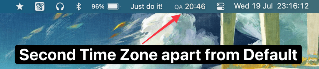 Dato App Additional Time Zone